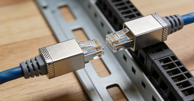 shielded RJ45 connectors for reliable networks shielded RJ45 connectors for reliable networks